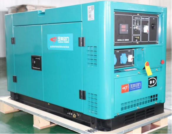 江蘇客戶訂購18kw靜音發電機組